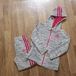 Adidas girl set size 5